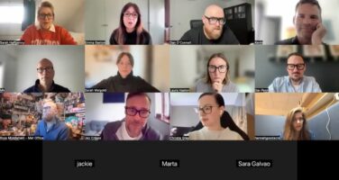 Screenshot of attendees at Zoom personal branding webinar